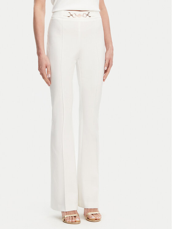 Fracomina Medžiaginės kelnės · Écru · Regular Fit