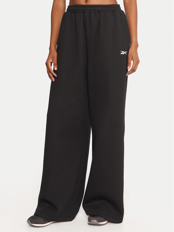 Reebok Sportinės kelnės · Juoda · Regular Fit