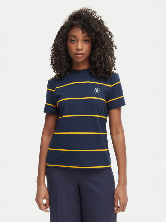 Tommy Hilfiger Marškinėliai · Tamsiai mėlyna