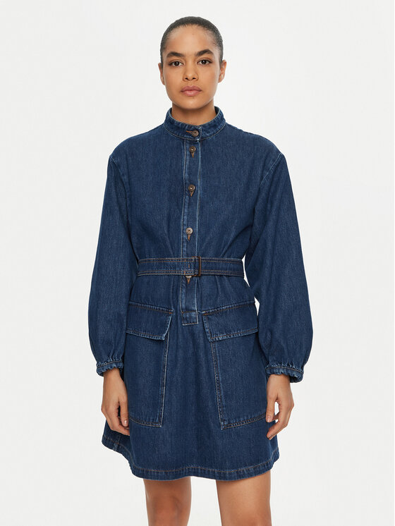 Weekend Max Mara Džinsinė suknelė · Tamsiai mėlyna · Mini