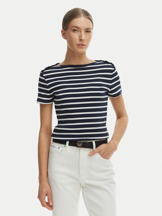 Kodas SUN15 Tommy Hilfiger Marškinėliai · Tamsiai mėlyna