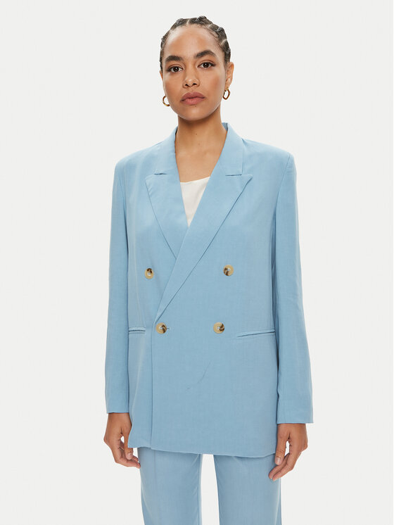 ViCOLO Švarkas · Mėlyna · Relaxed Fit