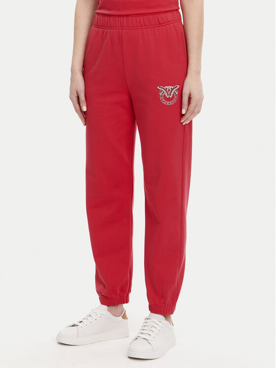 PINKO Sportinės kelnės · Raudona · Regular Fit