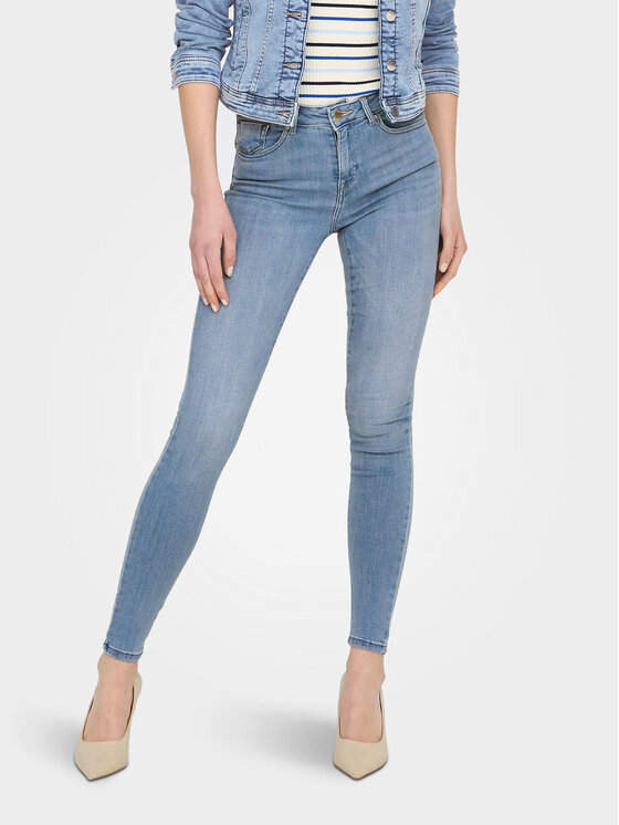 ONLY Džinsai · Mėlyna · Skinny Fit