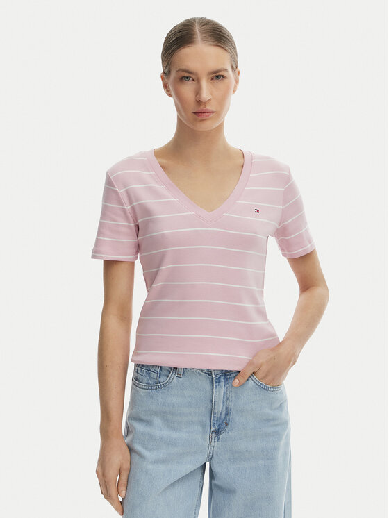 Tommy Hilfiger Marškinėliai · Rožinė