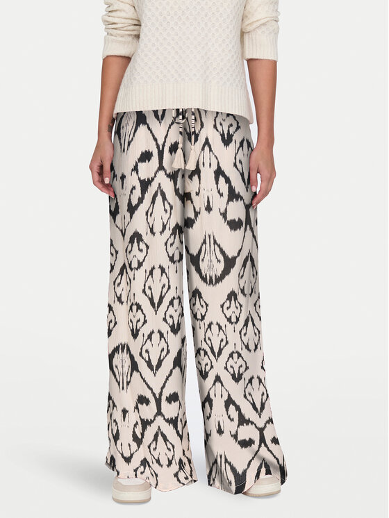 JDY Medžiaginės kelnės · Smėlio · Regular Fit