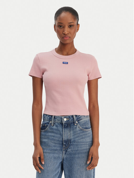 HUGO Marškinėliai · Rožinė