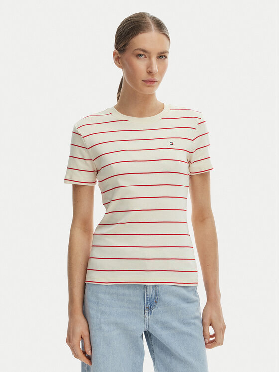 Tommy Hilfiger Marškinėliai · Balta