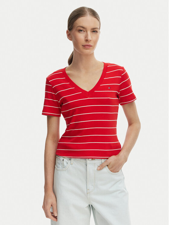 Tommy Hilfiger Marškinėliai · Raudona