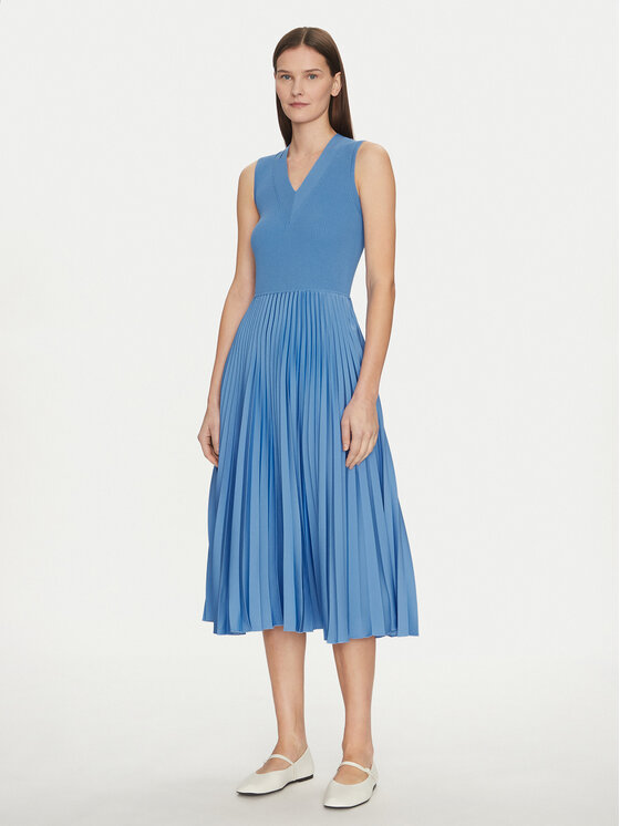 BOSS Kasdieninė suknelė · Mėlyna · Midi