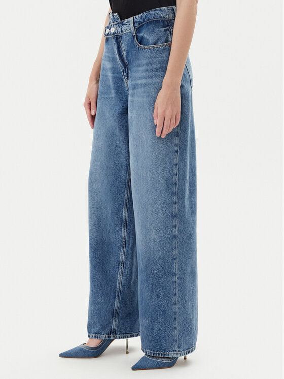 Guess Džinsai · Mėlyna · Relaxed Fit