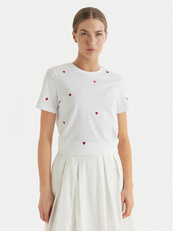 ONLY Marškinėliai · Balta