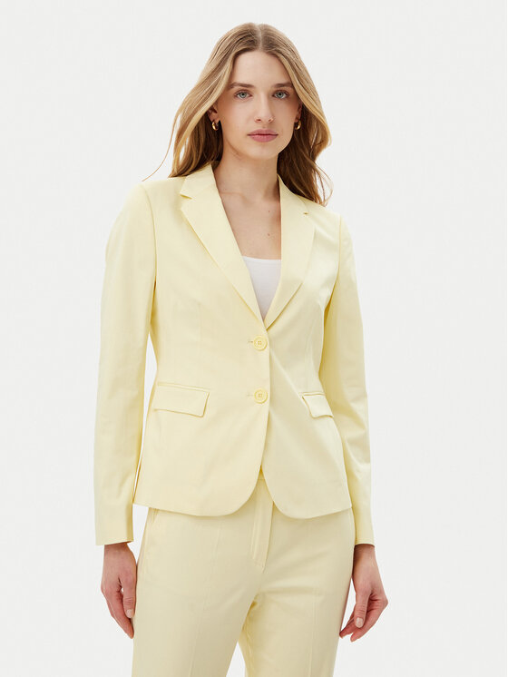 JOOP! Švarkas · Geltona · Slim Fit