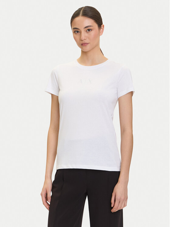 Armani Exchange Marškinėliai · Balta