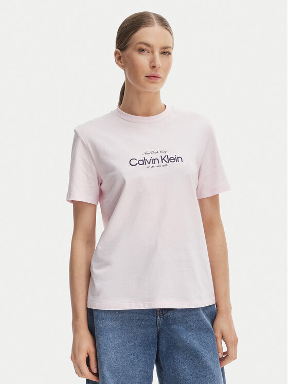 Kodas SUN15 Calvin Klein Jeans Marškinėliai · Rožinė