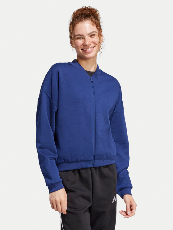 adidas Džemperis · Tamsiai mėlyna · Relaxed Fit