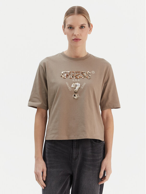 Kodas SUN15 Guess Marškinėliai · Smėlio