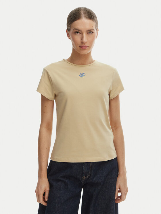 Kodas SUN15 Tommy Hilfiger Marškinėliai · Smėlio