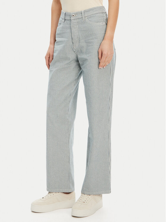 Element Medžiaginės kelnės · Mėlyna · Regular Fit