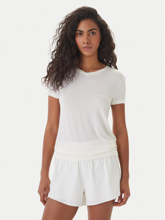 Emporio Armani Marškinėliai · Balta