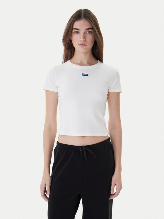 HUGO Marškinėliai · Balta