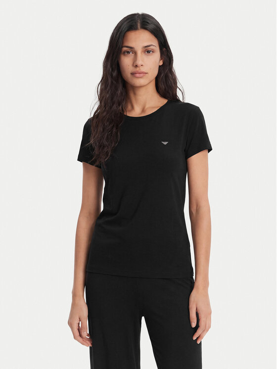 Emporio Armani Marškinėliai · Juoda