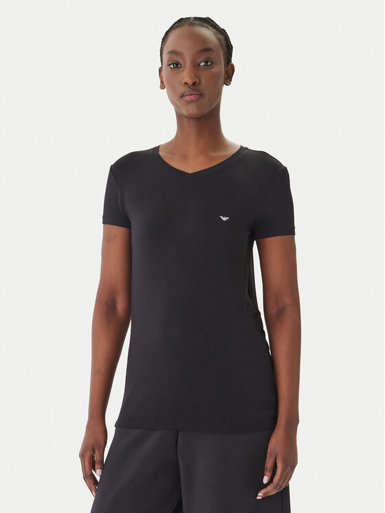 Emporio Armani Marškinėliai · Juoda