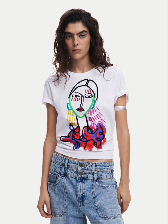 Desigual Marškinėliai · Balta