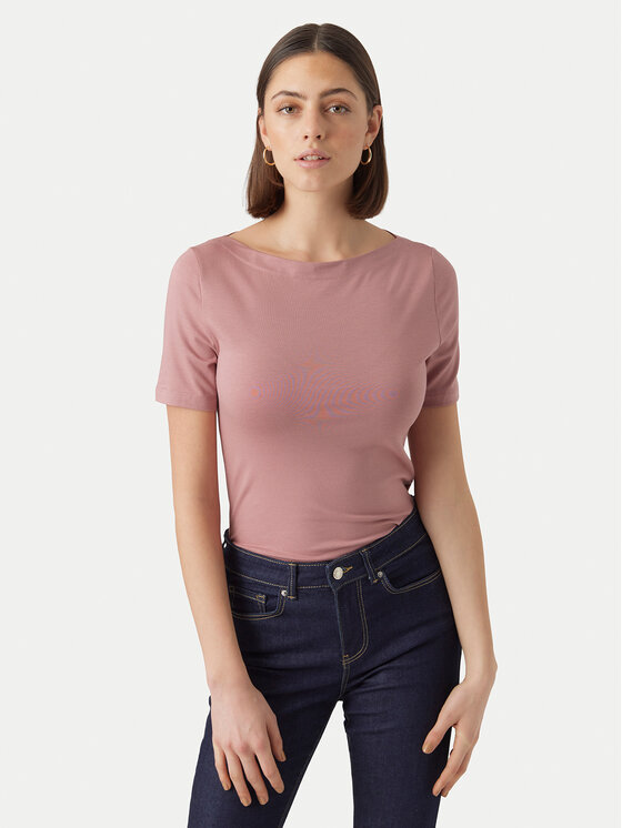 Vero Moda Marškinėliai · Rožinė
