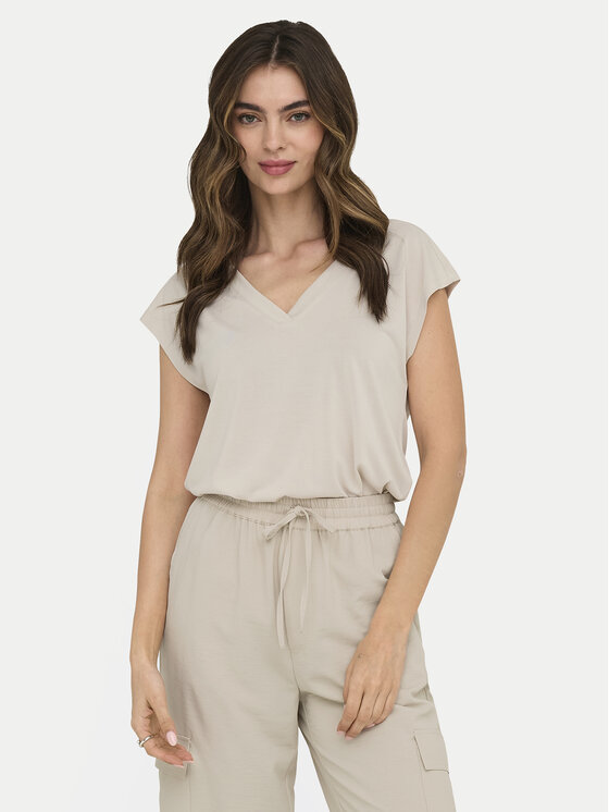 ONLY Marškinėliai · Smėlio