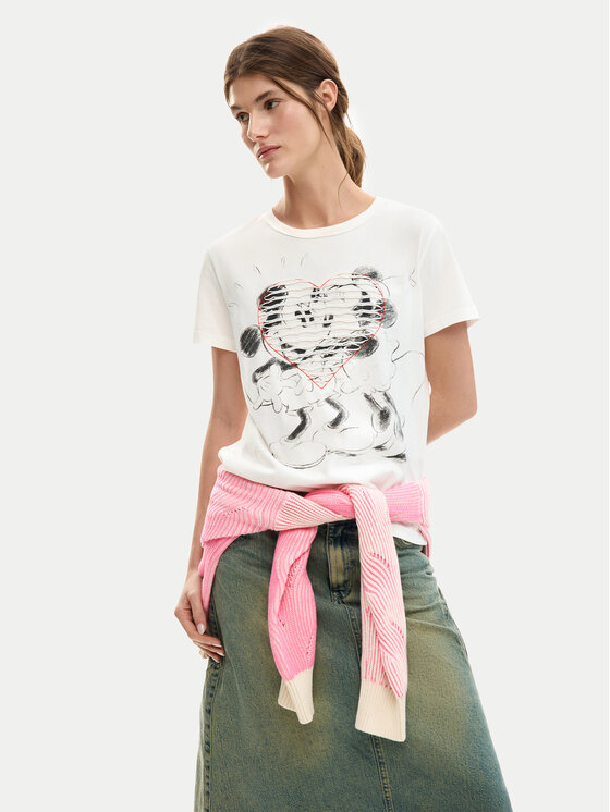 Desigual Marškinėliai · Balta