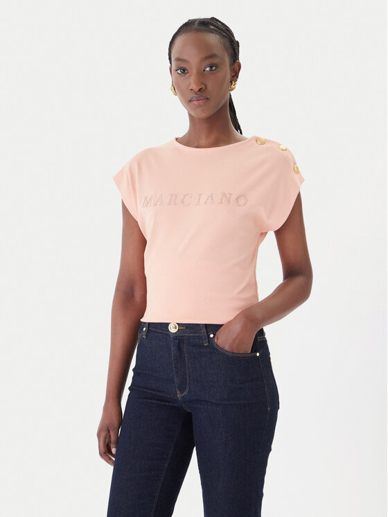 Kodas SUN15 Marciano Guess Marškinėliai · Oranžinė