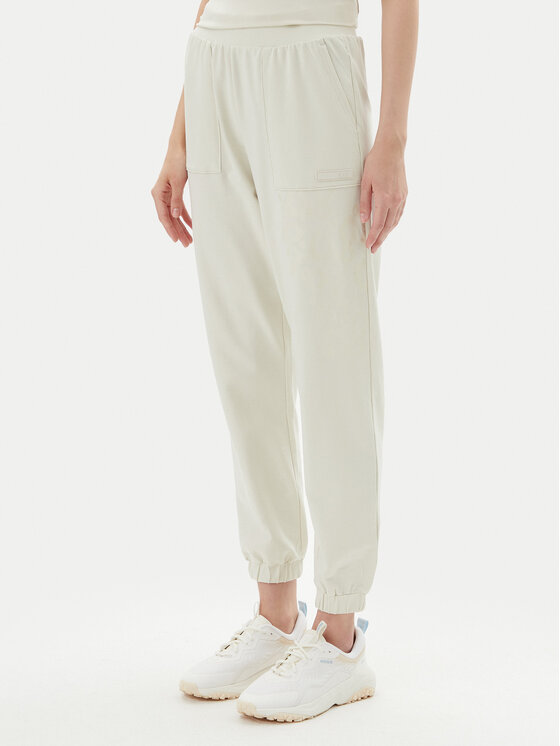 EA7 Emporio Armani Sportinės kelnės · Smėlio · Regular Fit