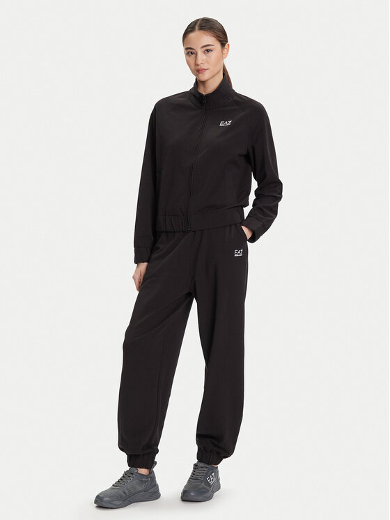 EA7 Emporio Armani Sportinis kostiumas 7W000118 AF13135 UC001 Juoda Regular Fit