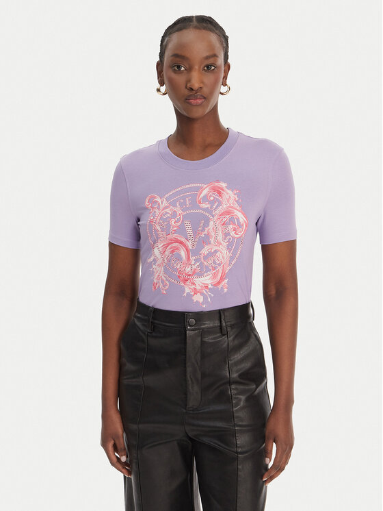 Versace Jeans Couture Marškinėliai · Violetinė