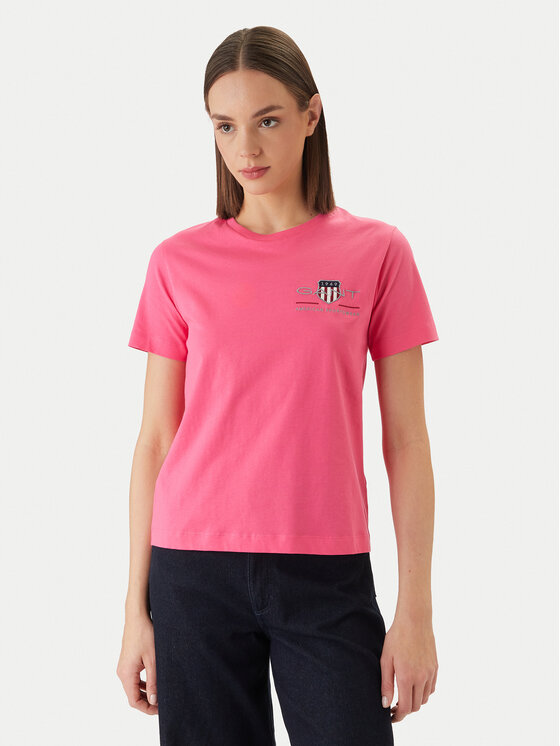 Gant Marškinėliai · Rožinė