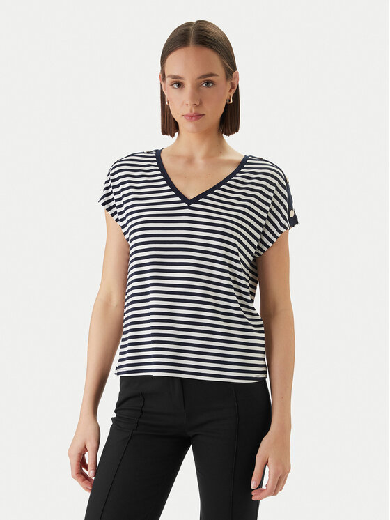 Morgan Marškinėliai · Tamsiai mėlyna