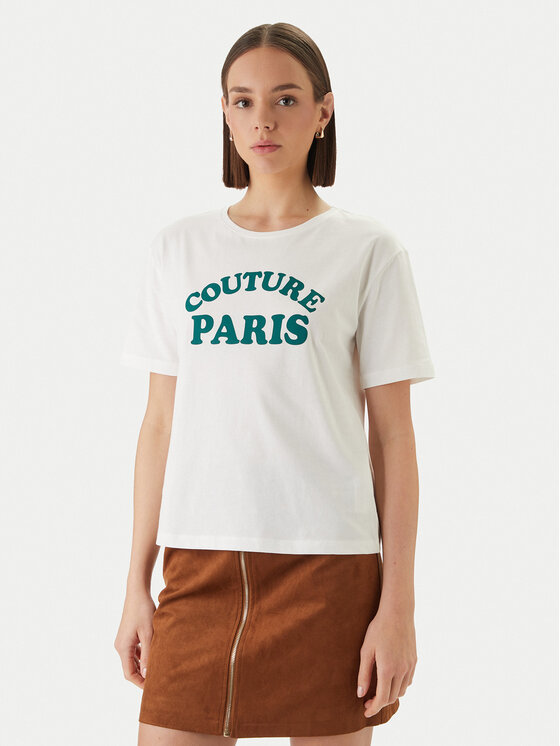 Morgan Marškinėliai · Balta