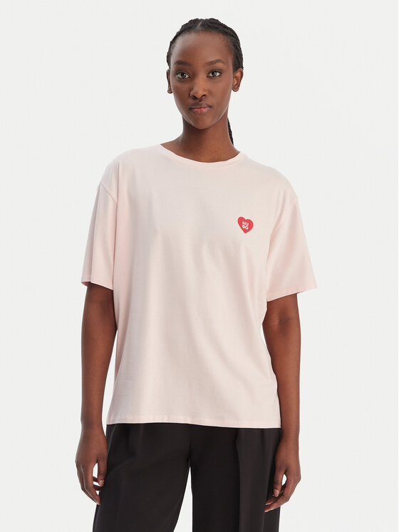 Kodas SUN15 HUGO Marškinėliai · Rožinė