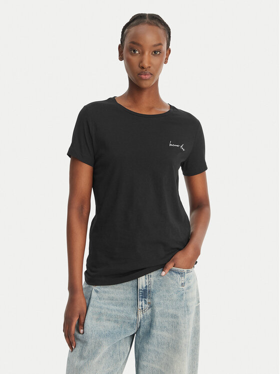 BOSS Marškinėliai · Juoda