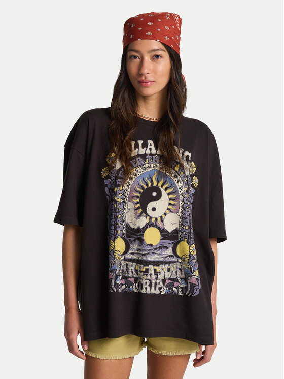 Kodas SUN15 Billabong Marškinėliai · Juoda