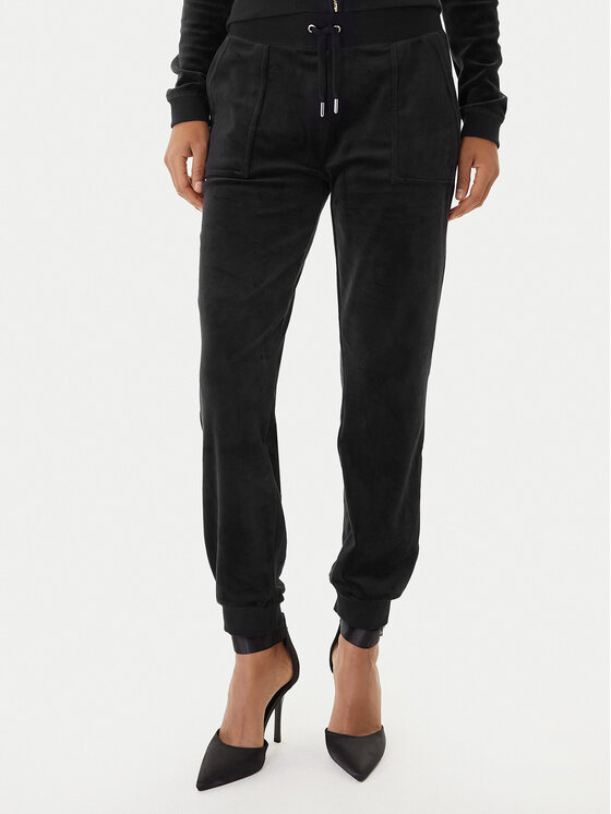 Juicy Couture Sportinės kelnės · Juoda · Slim Fit
