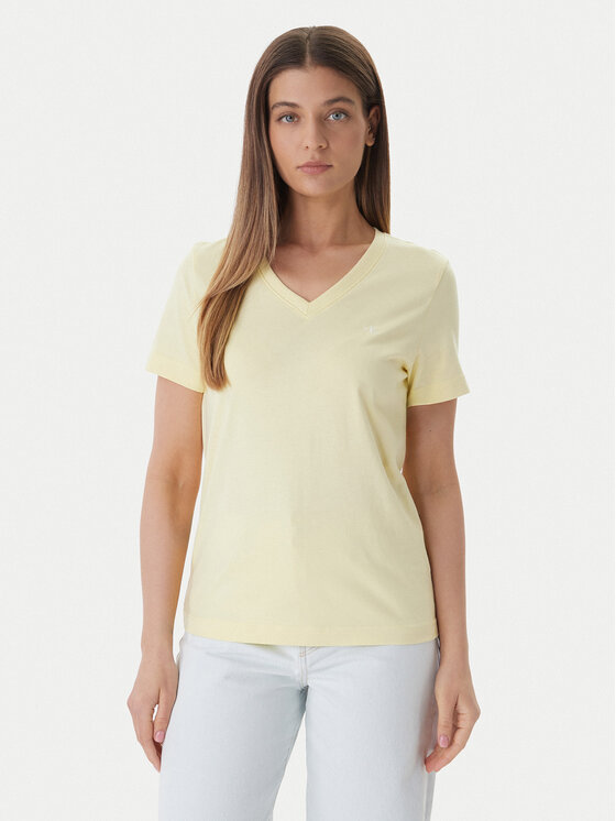 Calvin Klein Jeans Marškinėliai · Geltona