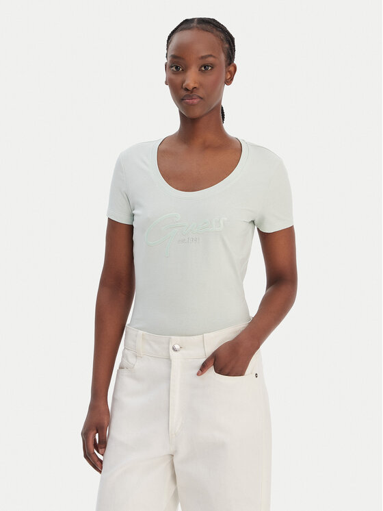 Guess Marškinėliai · Žalia