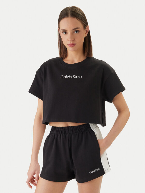 Calvin Klein Swimwear Marškinėliai · Juoda