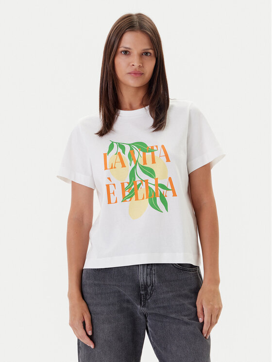Vero Moda Marškinėliai · Balta