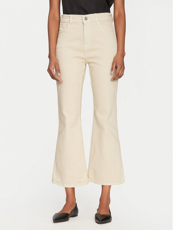 Marella Džinsai · Smėlio · Regular Fit