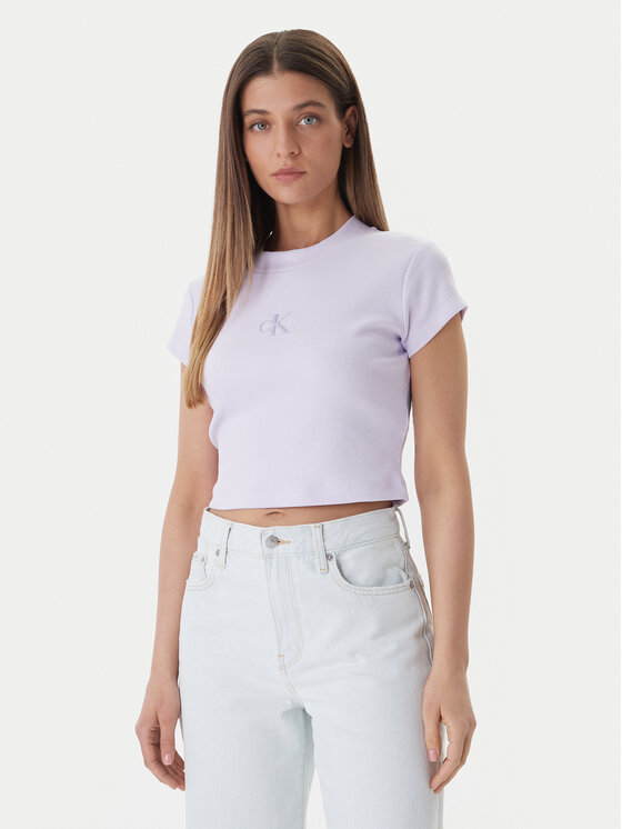 Calvin Klein Jeans Marškinėliai · Rožinė