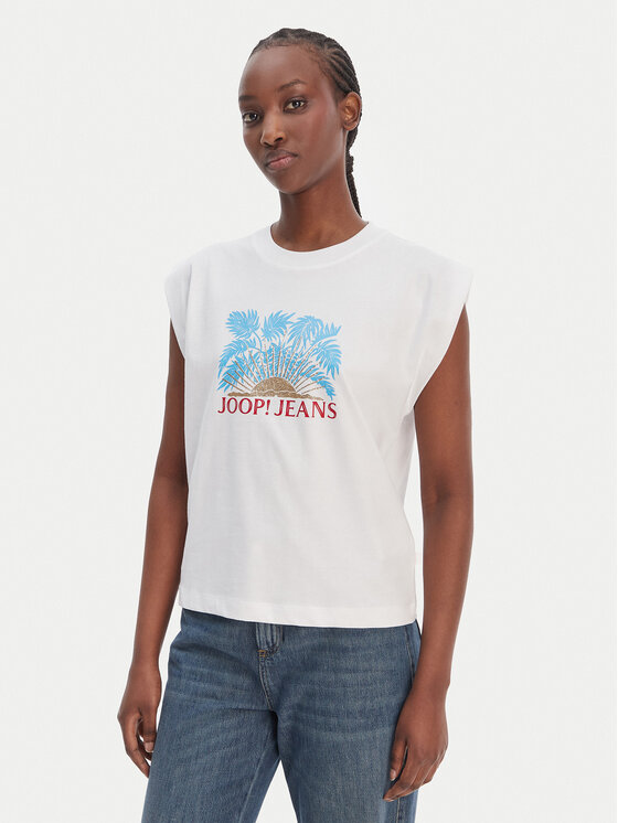 Kodas SUN15 JOOP! Jeans Marškinėliai · Balta