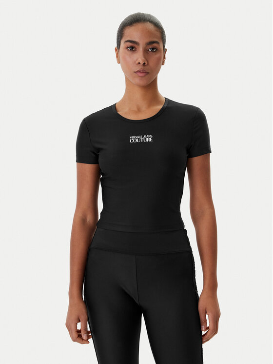 Versace Jeans Couture Marškinėliai · Juoda